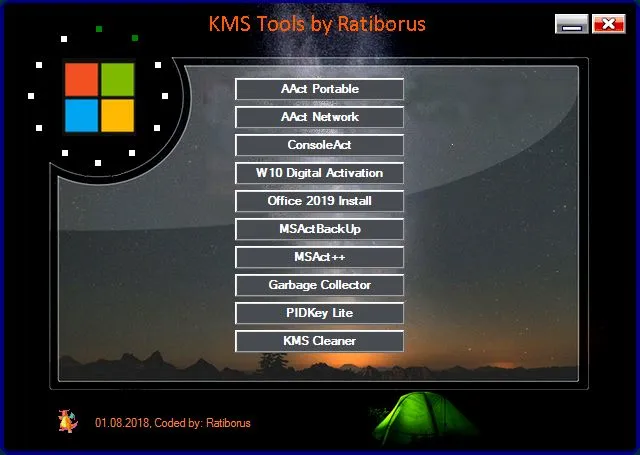 KMS Tools Portable 05.03.2024 Full + 01.02.2024 Lite / Программы от Ratiborus